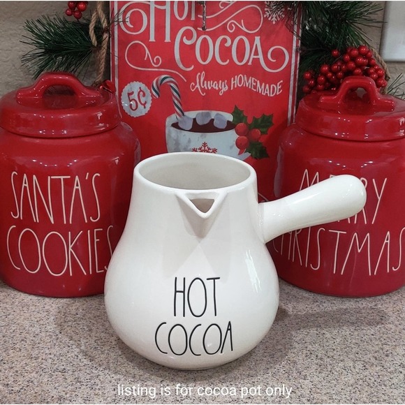 Rae Dunn Other - Rae Dunn Hot Cocoa Pot 2019 VHTF